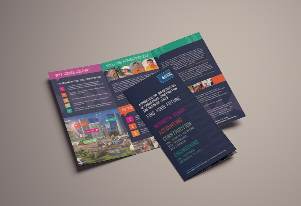 Costain Tri-Fold Brochure